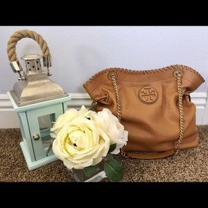 Tory Burch Marion Slouchy Pebbled Leather